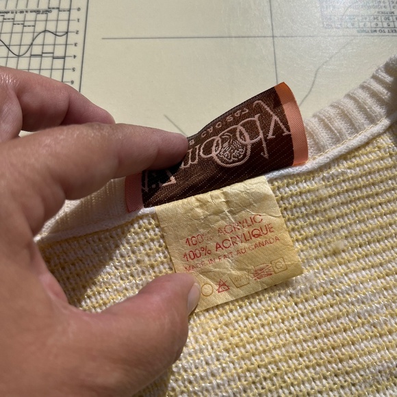 Vintage 90s Liz Moody Short Sleeve Knit - Picture 4 of 6